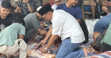 Semangat Berbagi Idul Adha, Gerindra Cilegon Salurkan 16 Hewan Kurban