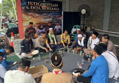 Warga Pulomerak Gelar Istighosah di Kantor ASDP Merak, Doakan Keselamatan dan Kejayaan Perusahaan