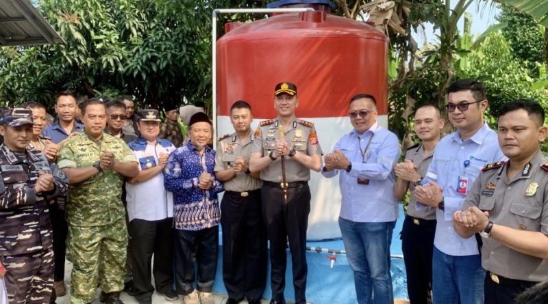 Kolaborasi Chandra Asri-Polres Cilegon, Ratusan Keluarga Terbantu Air Bersih