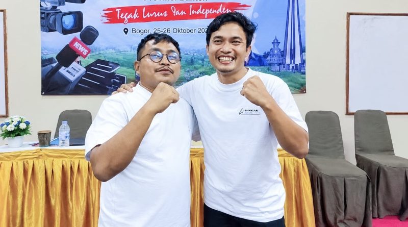 Anwar Dan Jejen Pimpin Pokja Wartawan Harian Dan Eletronik Provinsi Banten 2026-2029
